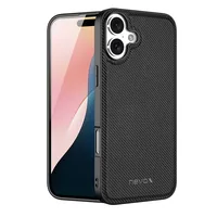 Nevox Back Cover StyleShell Nylo iPhone 16 Schwarz - Grundfarbe: Schwarz - Fallsicher: Ja - Kompatible Hersteller: Apple - Detailfarbe: Schwarz - Mobiltelefon Kompatibilität: iPhone 16 - Material: Nylon - Thermoplastisches Polyurethan (TPU)