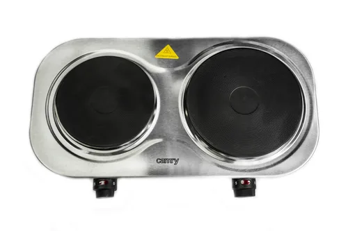 Camry CR 6511 stove Freestanding Black,Stainless steel Electric