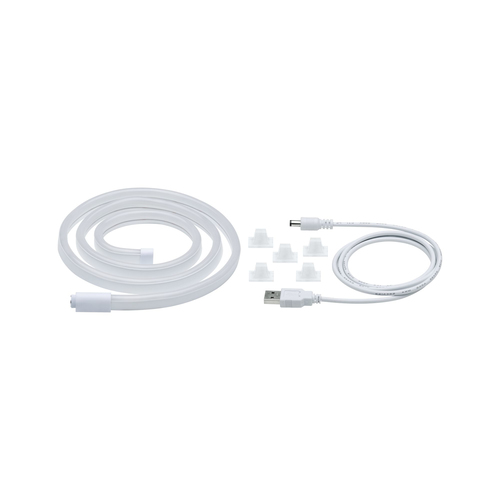 Paulmann LED-Stripe Neon Colorflex Grün, 1 m - Lampensockel: LED fest verbaut - Aussenanwendung: Nein - Inklusive Netzteil: Nein - Dimmbar: nicht dimmbar - Set: Ja - Länge: 1 m