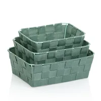 Kela Bad-Utensilienhalter Alvaro 3-teilig, Lindgrün - Befestigung: Keine - Detailfarbe: Lindgrün - Wandmontage: Nein - Utensilienhalter Typ: Bad Utensilienhalter - Detailmaterial: Polypropylen (PP) - Grundmaterial: Kunststoff