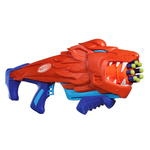 NERF Junior Wild Lionfury - Waffentyp: Gewehr - Altersempfehlung ab: 6 Jahren - Geschossart: Dart - Motorisierter Dartabschuss: Nein