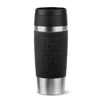 TRAVEL MUG Classic Thermobecher (schwarz/edelstahl, 0,36 Liter)