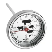 TFA Dostmann Fleischthermometer analog - Typ: Messgerät - Anwendungsbereich: Backofen - Grill - Kabelgebunden: Nein - Displaytyp: Analog - App kompatibel: Nein