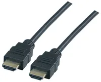 EFB HighSpeed HDMI Kabel Eth. A-A,St.-St.,1m,schwarz,4k30HZ