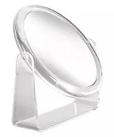 Kleine Wolke Clear Mirror makeup mirror Freestanding Round Transparent