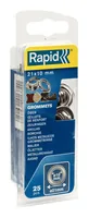 Rapid Ösen mit Ring Ø 21 x 10 mm - Zubehörtyp: Ösen - Verpackungseinheit: 25 Stück
