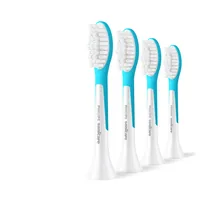 Philips Zahnbürstenkopf Sonicare For Kids HX6044/90 4 Stück - Zahnbürsten-Art: Schallzahnbürste - Verpackungseinheit: 4 Stück