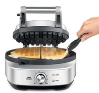 Sage Waffeleisen No Mess Waffle edelstahl