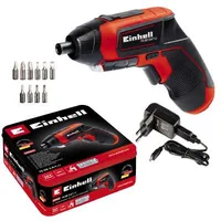 Einhell Akku-Schrauber TE-SD 3.6/1 Li - Produktkategorie: Schrauber - Werkzeugaufnahme: 1/4'' Sechskant Bit Halter - Ausstattung: Mit Akku & Ladegerät - Set: Ja - Kapazität Wattstunden: 5.4 Wh - Akkusystem: Keine
