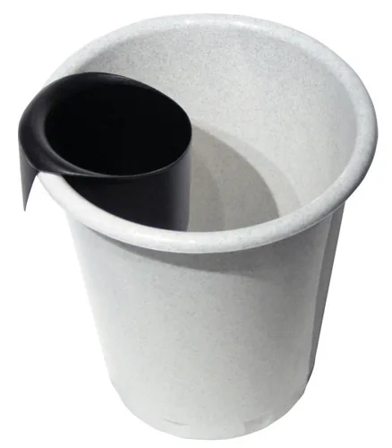 Durable 1701707060 waste container Round Black