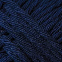Rico Design Wolle Creative Cotton Aran 50 g Dunkelblau - Packungsgrösse: 1 Stück - Länge: 85 m - Material: Baumwolle - Detailfarbe: Dunkelblau - Waschbar bei: 60 °C - Nadelstärke: 5 mm - 4 mm