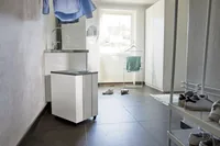 Wood's Entfeuchter LD48 Pro+ (180 m²) - Typ: Entfeuchter - Funktionen: Entfeuchten - Rollen - Direktablauf optional - Automatikmodus - Frostschutz-Automatik - Kindersicherung - Wäschetrocknung - Ventilator - Detailfarbe: Weiss - Grau - Entfeuchtungsleistu
