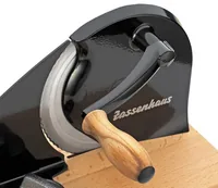 Zassenhaus Brotschneidemaschine manuell, schwarz