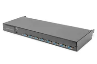Digitus DS-72213 switch per keyboard-video-mouse (kvm) Montaggio rack Nero