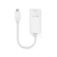 PureLink Adapter IS210 4K/60Hz USB Type-C – Mini-DisplayPort, Weiss - Kabeltyp: Adapter - Videoanschluss Seite A: USB Type-C - Videoanschluss Seite B: Mini-DisplayPort