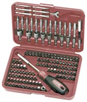 Kraftwerk Werkzeug-Set Universal-Bitbox 138-teilig - Anwendungsbereich: Werkstatt - Werkzeugtyp: Bit - Steckschlüssel - Produkttyp: Werkzeug-Set - Anzahl Teile: 138 Stück