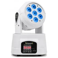 BeamZ Moving Head MHL74 White - Typ: Moving Head - Leuchtmittel: LED - Ausstattung: Farbwechsler - DMX-fähig - Funktionen: Wash