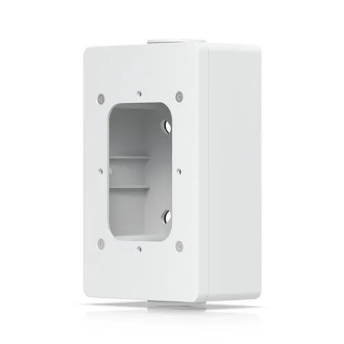 Ubiquiti Reader Junction Box Weiss - Detailfarbe: Weiss - Tiefe: 50 mm - Breite: 88 mm - Höhe: 145 mm - Zubehörtyp: Aufputzgehäuse - Produktserie: UniFi