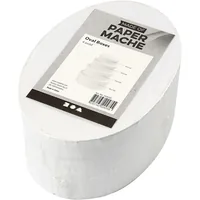 Creativ Company Papp-Schachtel oval 4 Stück, Weiss - Detailfarbe: Weiss - Form: Oval - Verpackungseinheit: 4 Stück - Papp-Art: Papp-Schachtel