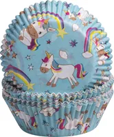 Demmler Muffin Backform Einhorn 60 Stück - Materialtyp: Papier - Material: Papier - Zertifikate: FSC - Motiv: Tiere - Backform Typ: Muffin-Backform - Eigenschaften: Keine Eigenschaft