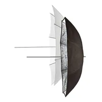 Elinchrom 26062 photo studio reflector Umbrella Black, Silver, Transparent