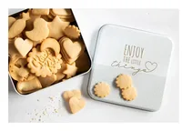 Städter Vorratsbehälter Enjoy the little things 2.8 l, Weiss - Produkttyp: Aufbewahrungsbox - Materialtyp: Metall - Set: Nein - Volumen: 2.8 l - Stapelbar: Nein - Verschlusstyp: Deckel
