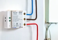 Shelly Ogemray Smart Relay 25 A 6000 W - Detailfarbe: Weiss - Produkttyp: Zentralen und Gateways - Protokoll: Bluetooth - WLAN - Systemkommunikation: Wireless - System-Kompatibilität: Google Assistant - Apple HomeKit - Amazon Alexa
