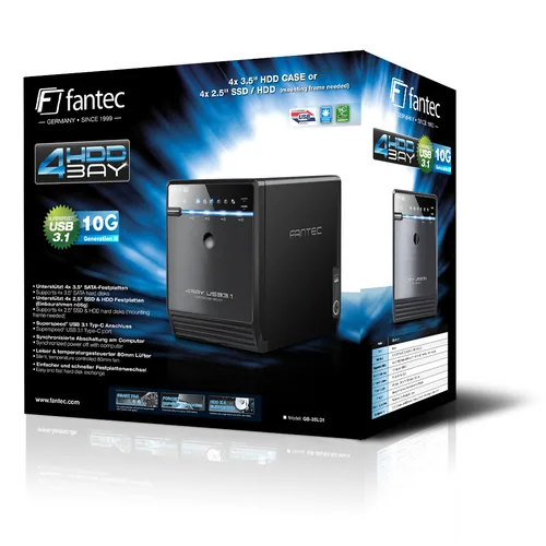 FANTEC QB-35U31 4x3,5  USB 3.1
