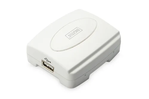 Digitus DN-13003-2 server di stampa LAN Ethernet Bianco