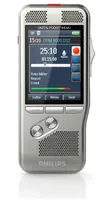 Philips Diktiergerät Digital Pocket Memo DPM8500 - Schnittstellen: 3.5-mm-Kopfhöreranschluss - 3.5-mm-Mikrofoneingang - MicroSD - SD Card - Produkttyp: Diktiergerät
