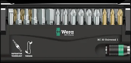 Wera Bit-Check 30 Universal 1
