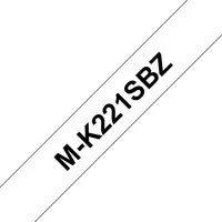 PTOUCH Band, nicht lam. schwarz/weiss M-K221SBZ zu PT-65/75/85/110 4mx9mm
