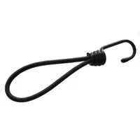Zurrfix Haken mit Gummizugband 9 mm, Schwarz - Breite: 0.9 cm - Länge: 0.13 m - Produkttyp: Haken - Set: Nein - Detailfarbe: Schwarz - Anwendungsbereich: LKW