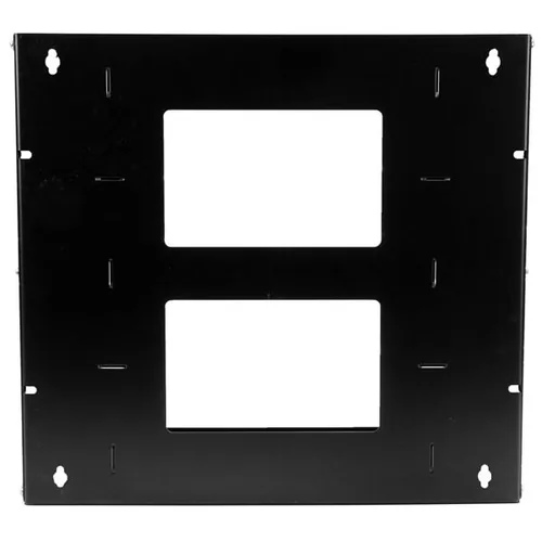 8U WALL-MOUNT RACK WITH SHELF .