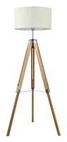 EGLO Leuchten Stehleuchte LANTADA natur exkl. E27 1x60W - Betriebsart: Netzbetrieb - Lampensockel: E27 - Farbtemperatur Kelvin: Je nach Leuchtmittel - Gesamtleistung: 60 W - Dimmbar: nicht dimmbar - Lichtfarbe: Je nach Leuchtmittel