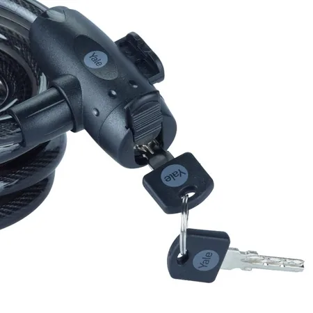 Yale YCK0/12/200/2 bike lock Black 2000 mm Cable lock