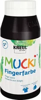 Kreul Fingerfarbe Mucki 750 ml, Schwarz - Art: Fingerfarbe - Detailfarbe: Schwarz - Set: Nein - Verpackungseinheit: 1 Stück
