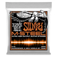 Ernie Ball Gitarrensaiten 2922 Slinky M-Steel – Hybrid 09-46 - Packungsgrösse: Satz - Zu Instrument: E-Gitarre - Saitenanzahl: 6-Saiter