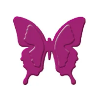 URSUS Prägestanzer Schmetterling, 3.2 cm - Durchmesser: 3.2 cm - Motiv: Schmetterling