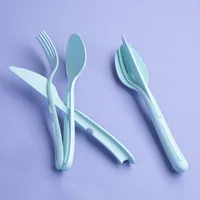 koziol KLIKK flatware set 3 pc(s) Green