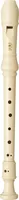 Yamaha YRS-23 End-blown (fipple) Recorder flute Soprano ABS synthetics Ivory