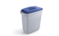 DURABLE Abfallbehälter DURABIN 60l Deckel blau DURAFRAME A5