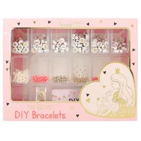 Depesche Perlen-Set Mini & Mum Mehrfarbig - Packungsgrösse: 1 Stück - Durchmesser: 0 mm - Detailfarbe: Beige - Pink - Gold - Schwarz - Perlenart: Perlenset