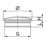 Kaiser 8855.20 cable gland White Polyamide