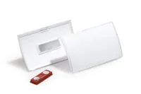 DURABLE Namensschild ClickFold 90x54mm 821519 10 Stück mit Magnet