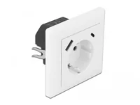 Einbausteckdose mit 2 USB Ladeports 3,4 A, 1 x USB Typ-A und 1 x USB Type-C™