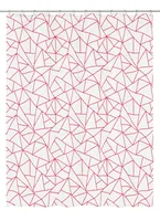 Kleine Wolke Duschvorhang Bondi 180 x 200 cm, Rot - Produkttyp: Duschvorhang - Detailfarbe: Rot - Breite: 180 cm - Höhe: 200 cm - Detailmaterial: Poly-Ethylen-Vinylacetat (PEVA) - Grundmaterial: Kunststoff