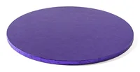 Decora Tortenplatte ø 25 cm, rund, Violett - Produkttyp: Tortenplatte - Materialtyp: Metall - Material: Aluminium - Detailfarbe: Violett - Anzahl Etagen: 1 × - Stapelbar: Nein