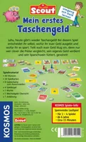 Kosmos Kinderspiel Scout Mein erstes Taschengeld - Sprache: Deutsch - Kategorie: Familienspiel - Altersempfehlung ab: 6 Jahren - Spieldauer: 15 min - Min. Anzahl Spieler: 2 - Max. Anzahl Spieler: 4