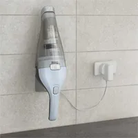 BLACK+DECKER Akku-Handsauger Dustbuster Blau/Grau - Fassungsvermögen: 390 ml - Staubsauger Typ: Akku-Handstaubsauger - Nasswischfunktion: Nein - Ladezeit: 600 min - Max. Laufzeit: 10 min - Spannung: 7.2 V
